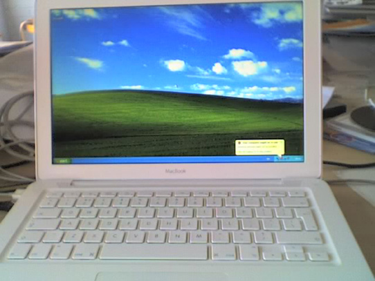 windows xp on macbook
